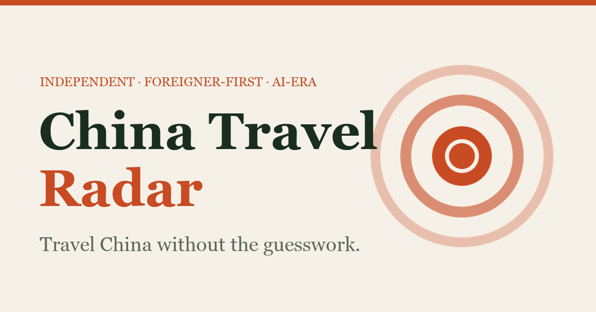 Is It Safe to Travel to China Right Now? (2026) — The Honest Answer